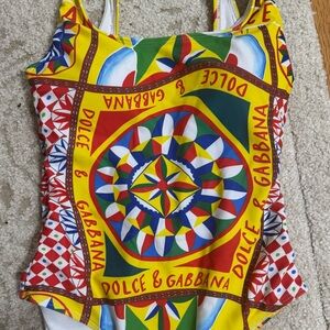 D&G one piece swim suit